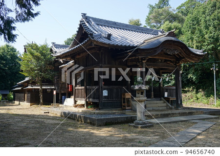 白神神社，位於岡山縣津山市小田中：禮拜堂 94656740