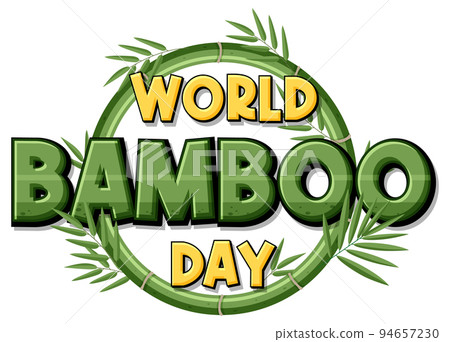 World Bamboo Day September 18 Banner Design 94657230