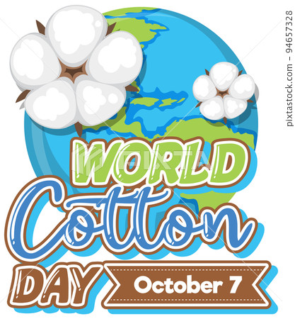 World Cotton Day Banner Template 94657328