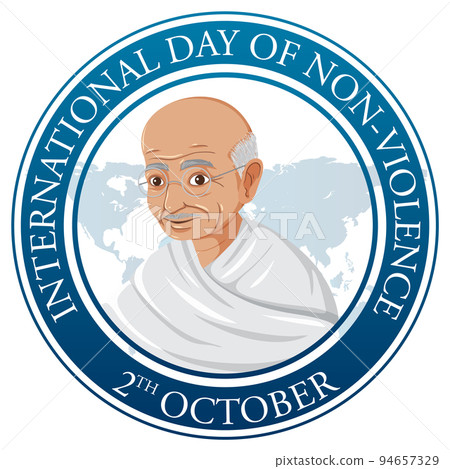 International Day of Non Violence Poster International Day of Non Violence Poster 94657329