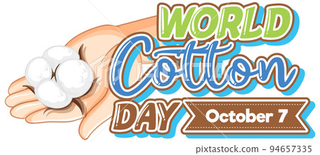 World Cotton Day Banner World Cotton Day Banner 94657335