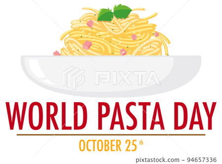World Pasta Day Banner Design 94657336