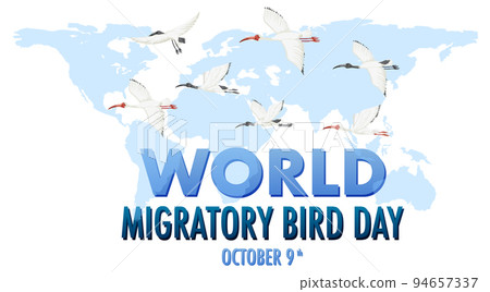 World Migratory Bird Day Banner Template World Migratory Bird Day Banner Template 94657337