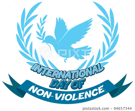 International day of non violence poster International day of non violence poster 94657344