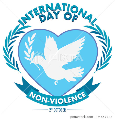 International Day of Non Violence Poster International Day of Non Violence Poster 94657728
