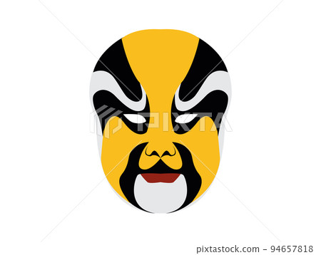 Beijing opera mask of ancient people Beijing opera mask of ancient people 94657818