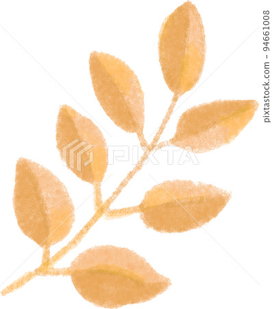 Autumn plants _ branches and leaves _ yellow Autumn plants _ branches and leaves _ yellow 94661008