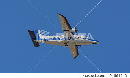 Overhead German Navy Do228NG Marine Pollution Surveillance Aircraft 94661343