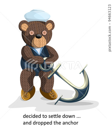 Vector image of a soft toy bear depicted alive with a hint of humanity with an electric guitar in a leather jacket. Concept. EPS 10 Vector image of a soft toy bear depicted alive with a hint of humanity with an electric guitar in a leather jacket. Concept. EPS 10 94663123