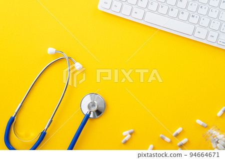 doctor stethoscope medical pill capsule doctor computer stethoscope healer medical doctor stethoscope medical pill capsule doctor computer stethoscope healer medical 94664671