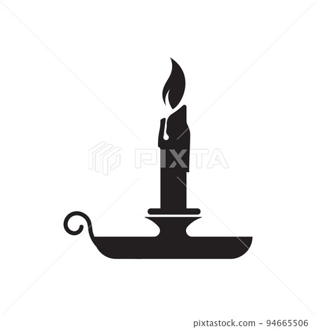 Candle Vector icon design illustration Candle Vector icon design illustration 94665506