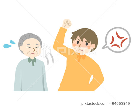 Nursing staff elderly man abuse violence Nursing staff elderly man abuse violence 94665549