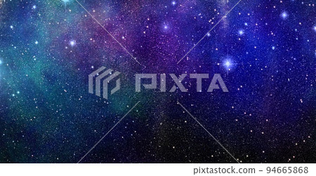 與無數星銀河背景紋理的夜空 94665868
