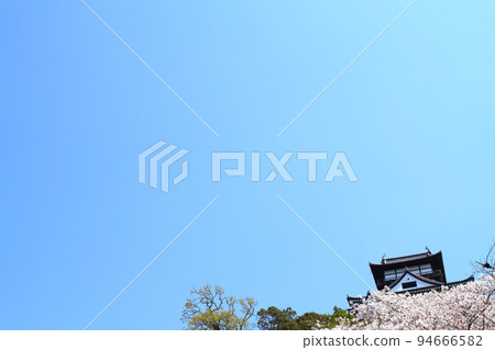 Inuyama city, Inuyama castle and cherry blossom landscape in spring Inuyama city, Inuyama castle and cherry blossom landscape in spring 94666582