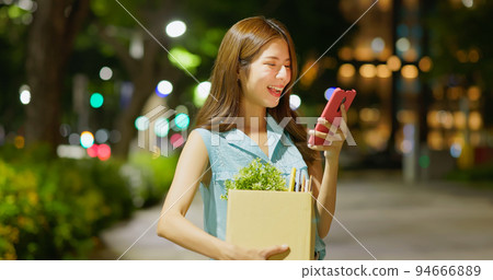 asian businesswoman resign work 94666889