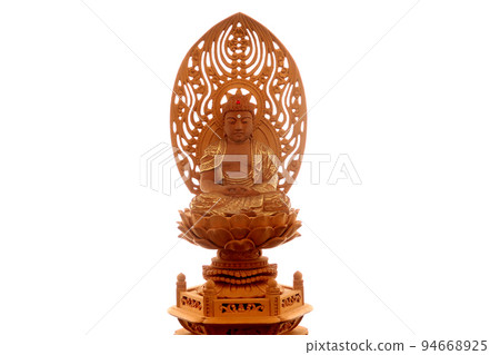 Buddha statue of Amida Nyorai who is zazen Copy space 9 Buddha statue of Amida Nyorai who is zazen Copy space 9 94668925