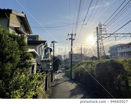 夕陽西下,風景如畫 夕陽西下,風景如畫 94668927