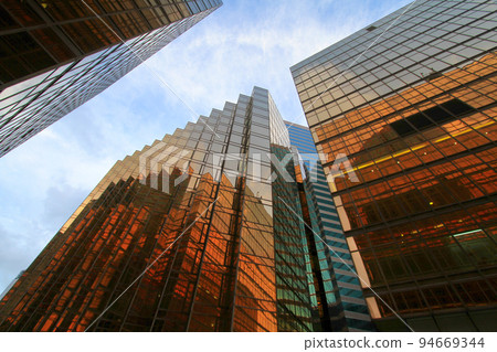 Gold windows building at Tsim Sha Tsui 5 June 2011 94669344