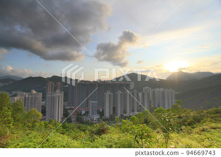 the cityscape of TKO Town, Hong Kong 20 June 2011 94669743