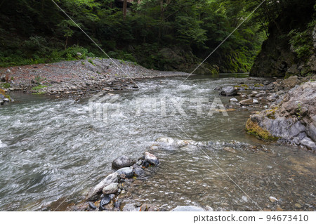 奧多摩町, 東京, 夏季, Hikawa Valley, Hibaragawa 94673410