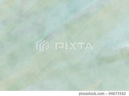 Dull green watercolor background material 94673582