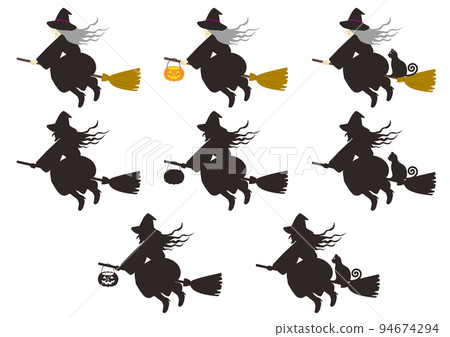 萬聖節女巫套裝 94674294