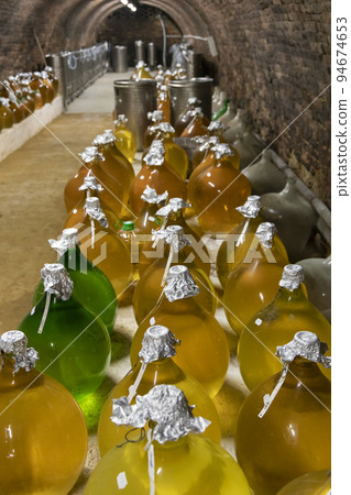 Old wine cellar in Pecs, Hungary 94674653