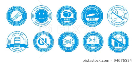 Business advertisement message set, vector illustration 94676554