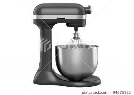 Modern kitchen mixer for cooking, blending and mixing on white background. 94676582