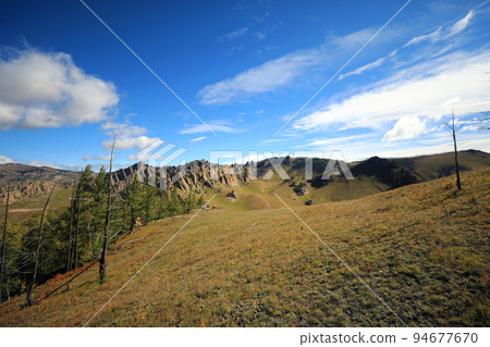 Thermal mountain, Mongolia, travel, tourist attraction, mountain, view, strange rock formations, superb view, landscape, Thermal mountain, Mongolia, travel, tourist attraction, mountain, view, strange rock formations, superb view, landscape, 94677670