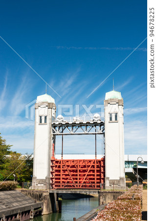 Misu Lock Gate in Fushimi Ward, Kyoto City 94678225