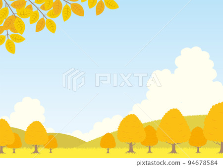 Autumn _ autumn leaves _ background _ side _ 2 94678584