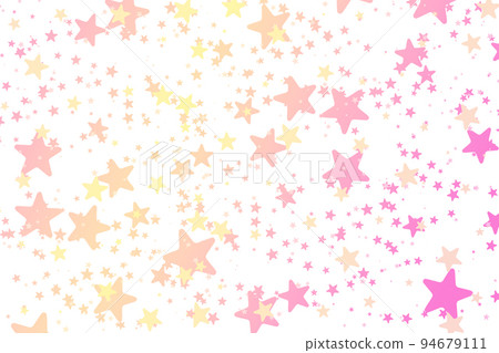 可愛的星星圖案背景素材 可愛的星星圖案背景素材 94679111