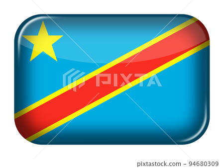 Democratic Republic of Congo web icon rectangle button 3d illustration Democratic Republic of Congo web icon rectangle button 3d illustration 94680309