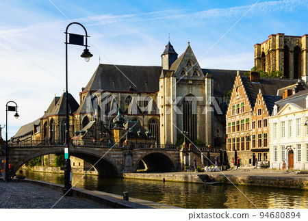 Church of Saint Michael in Ghent, Belgium Church of Saint Michael in Ghent, Belgium 94680894