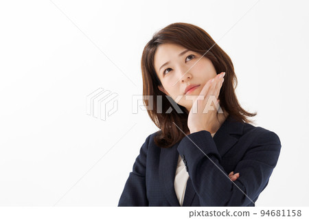 Woman in a suit Woman in a suit 94681158