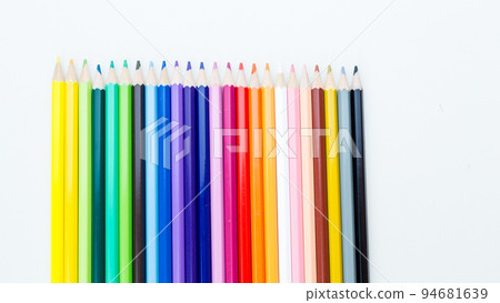 Colored pencil crayons