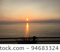 Sunset over the sea 94683324