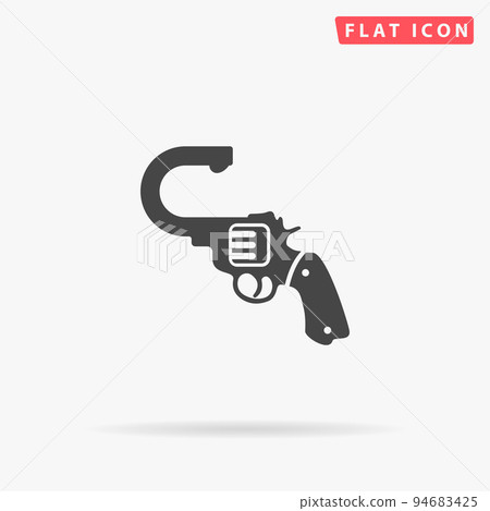 Suicide flat vector icon 94683425