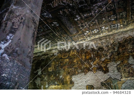 阿旃陀石窟印度世界遺產 阿旃陀石窟印度世界遺產 94684328