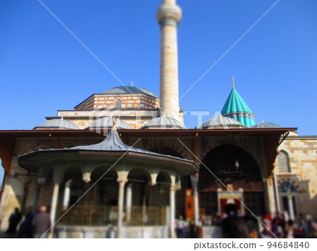 Turkey Konya Mevlana Museum Diorama style 94684840