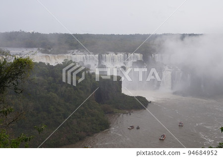 South America Iguazu Falls seen from the Brazilian side South America Iguazu Falls seen from the Brazilian side 94684952