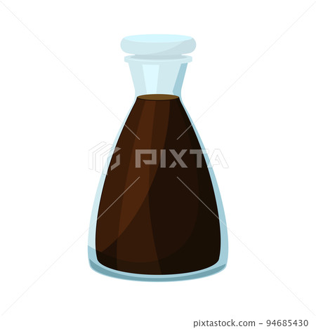 Vector illustration of soy sauce. Vector illustration of soy sauce. 94685430