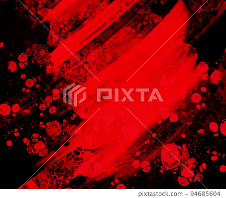 Black red ink brush stroke background. Vector illustration. Black red ink brush stroke background. Vector illustration. 94685604
