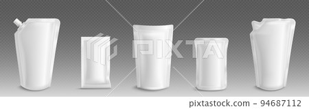 Doy pack, pouch package, foil or plastic sachet 94687112