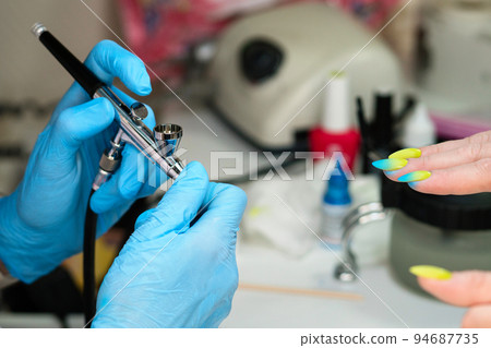 Professional Nail Airbrush for Manicure 94687735