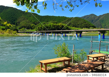 [高知縣]陽光佐田沉降橋（四萬十川） 94688314