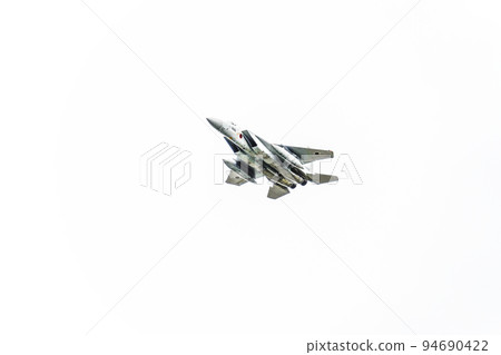 Air Self-Defense Force fighter F-15J exhibition flight 94690422