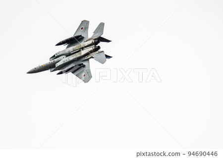 Air Self-Defense Force fighter F-15J exhibition flight 94690446