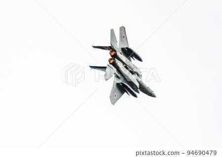 Air Self-Defense Force fighter F-15J exhibition flight Air Self-Defense Force fighter F-15J exhibition flight 94690479